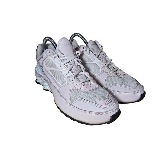 Nike W Shox Enigma 9000 Shoes Barely Rose Silver BQ9001-600 Women's Size 9 NICE - Picture 1 of 11